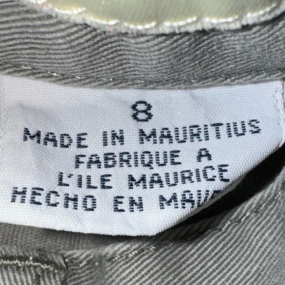 Tommy Hilfiger Khaki Pants Womens 8 Straight Leg Beige Cotton Classic - Picture 6 of 9